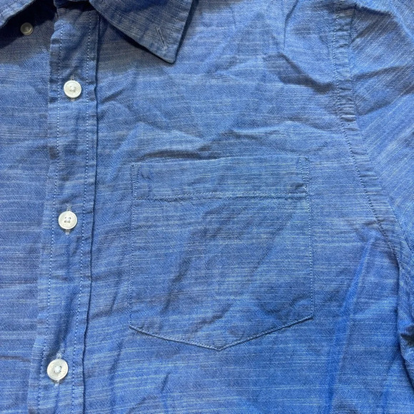 St John's Bay Men’s Casual Button Up Short Sleeve 100% Cotton Shirt - Picture 2 of 4